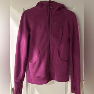 Lululemon Fitted Fuschia Hoodie